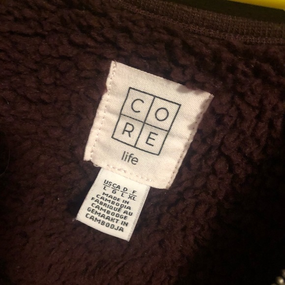 Fuzzy half zip sweater - Picture 2 of 2